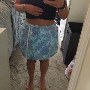 Vintage Lilly Pulitzer Animal Print Skort
